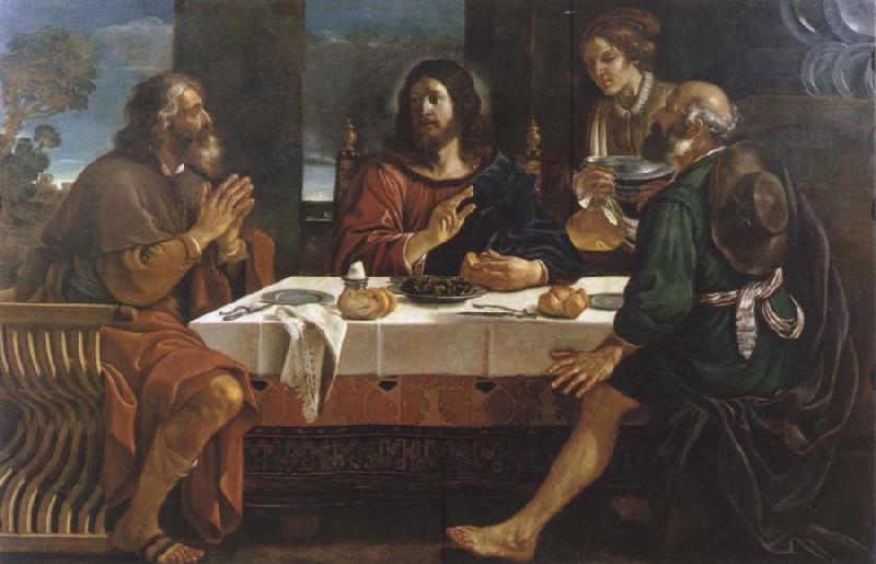 unknow artist Christ in Emmaus oil painting image